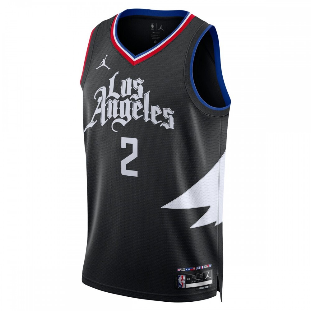 Kawhi Leonard LA Clippers Jordan Brand 2022/23 Statement Edition Swingman Jersey - Black-Pro Kit Vault | Brand New 26/27 Sports Jerseys